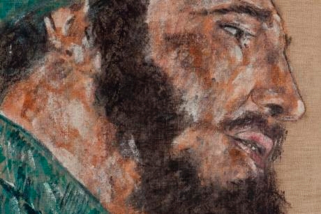 Fidel Castro I by Leon Golub